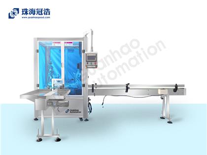 自動灌裝、旋蓋一體機（伺服旋蓋）